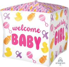 Load image into Gallery viewer, 35607 Baby Girl Chevron &amp; Icons
