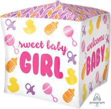 Load image into Gallery viewer, 35607 Baby Girl Chevron &amp; Icons
