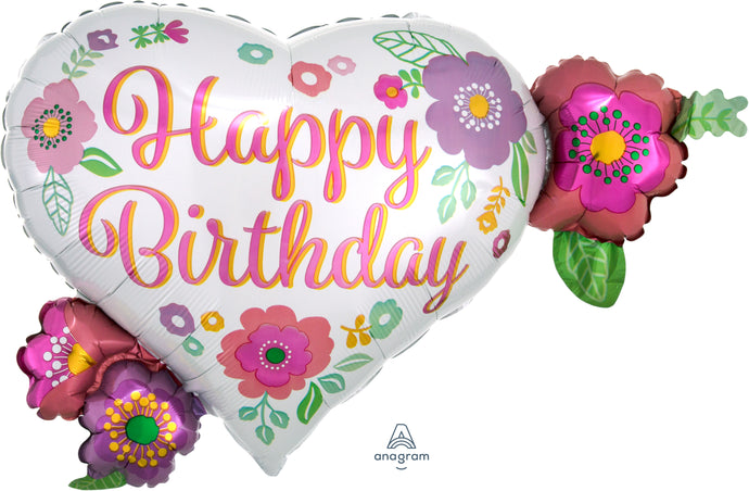 35615 Happy BD Floral Print