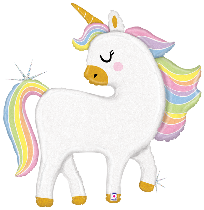 35952 Glitter Pastel Unicorn