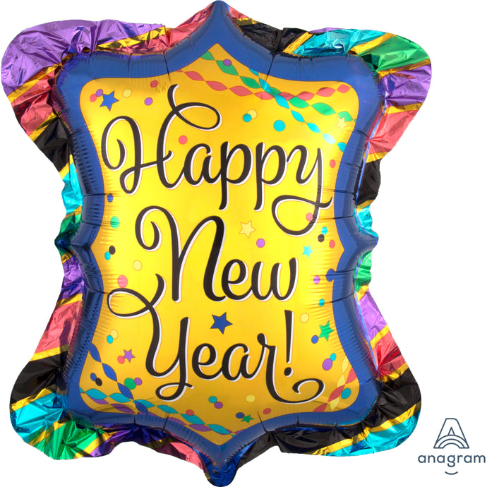 36021 HNY Ruffle Frame