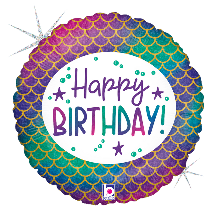36854 Glitter Mermaid Birthday