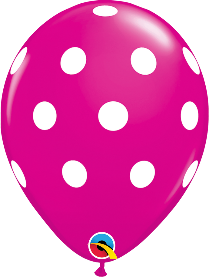 37225 Wild Berry Big Polka Dots 11