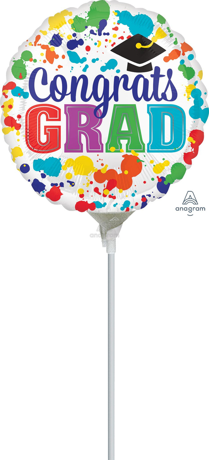 37232 Congrats Grad Paint Splotch