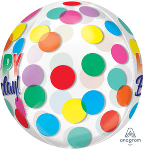 37838 Happy Birthday Big Dots