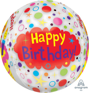 37839 Happy Birthday Candles & Confetti