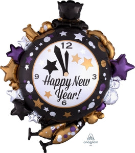 38321 HNY Clock