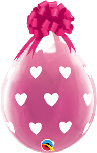 38459 Big Hearts 18" Round Stuffing (25ct)