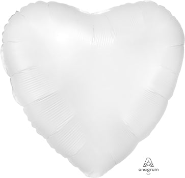 38590 Satin Luxe White Heart