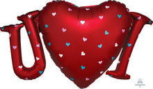 Load image into Gallery viewer, 38713 Satin Infused I Heart You
