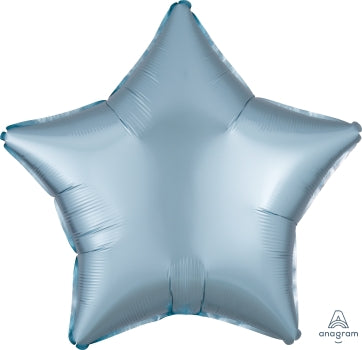 39912 Satin Luxe Pastel Blue Star