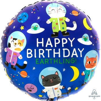 41271 Happy BD Space Cat