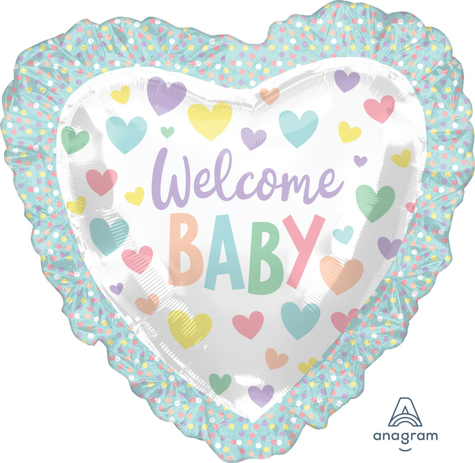 41645 Baby Ruffle Heart