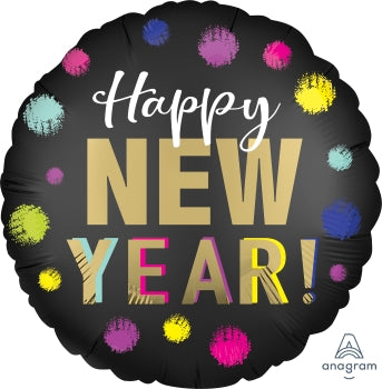 42066 Satin Dotted New Year