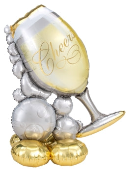 42468 Bubbly Wine Glass