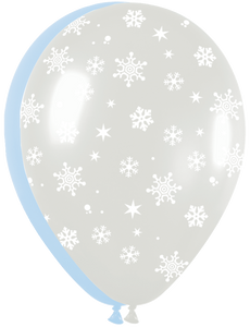 53299 Snowflakes 11" Round