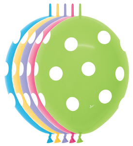 54117 Polka Dot Deluxe Assortment 12" LINK-O-LOON®