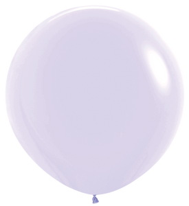 59178 Pastel Matte Lilac 24" Round (10ct)