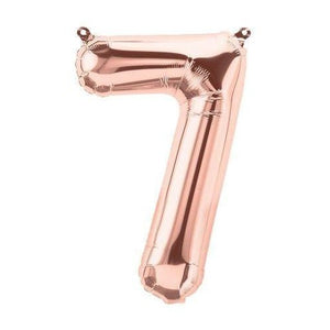 59115 Air Fill Number "7" Rose Gold