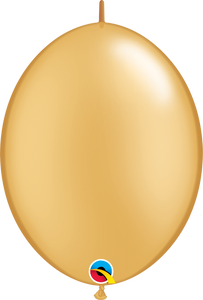 90267 Gold 6" QuickLink® Balloons