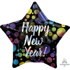 42061 Iridescent New Year Bubbles
