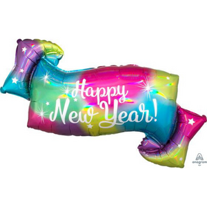 40262 Iridescent HNY Banner