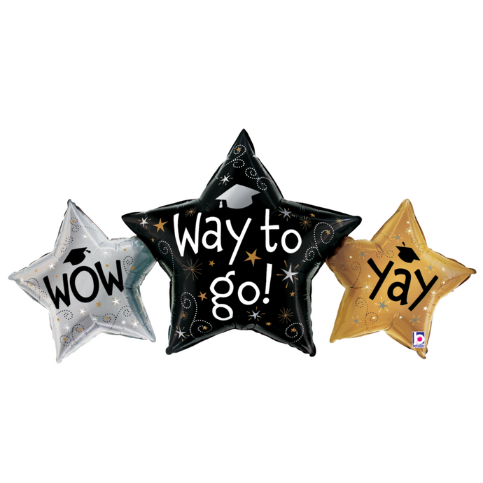 25261 Way To Go Grad Stars