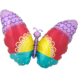 41646 Pastel Tie Dye Butterfly