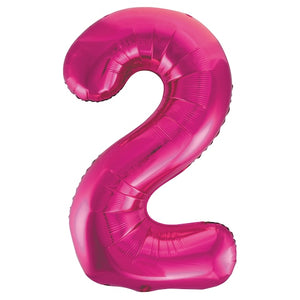 55732 Number "2" Pink
