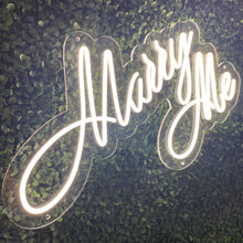 Load image into Gallery viewer, Marry Me Neon Sign Rental
