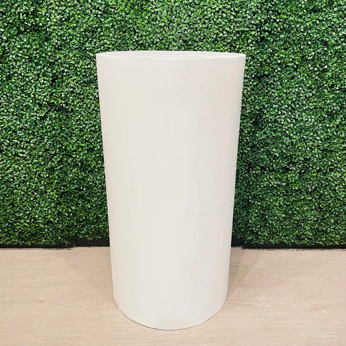 36in x 18in Round Plinth Rental