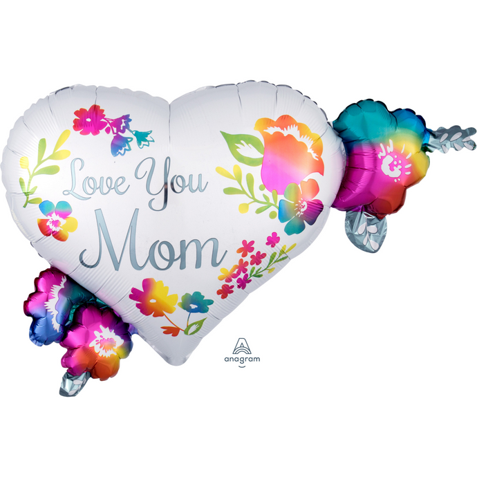 32366 Love You Mom Watercolor