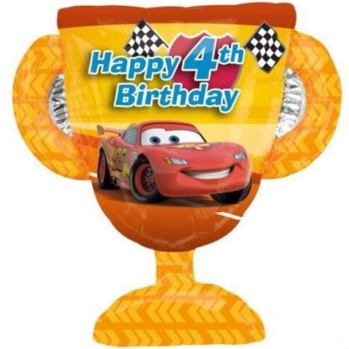 26390 Cars 4th Birthday Trophy