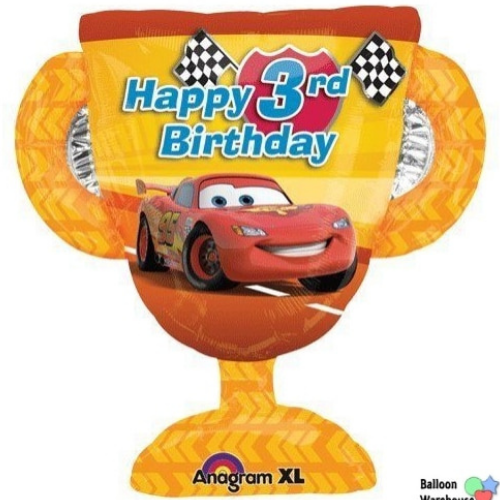 26360 Cars 3rd Birthday Trophy
