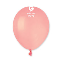 Load image into Gallery viewer, 057317 Gemar Macaron Baby Pink 5" Round (100ct)
