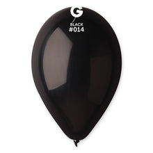 Load image into Gallery viewer, 111408 Gemar Black 11-12" Round (50ct)

