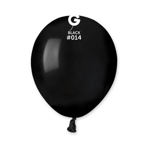 051414 Gemar Black 5" Round (100ct)
