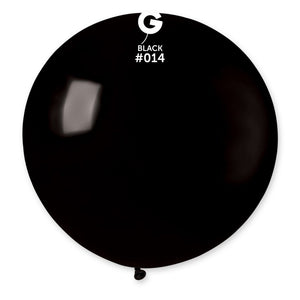 329810 Gemar Black 31" Round (1ct)