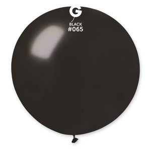 340020 Gemar Metallic Black 31" Round (1ct)
