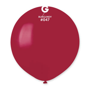 154757 Gemar Burgundy 19" Round