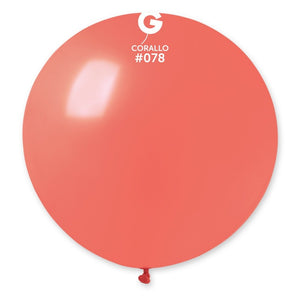 340266 Gemar Corallo 31" Round (1ct)