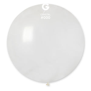 329704 Gemar Crystal Clear 31" Round (1ct)