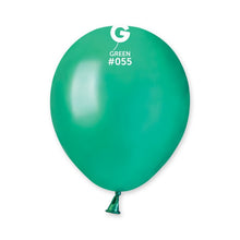 Load image into Gallery viewer, 055511 Gemar #055 Metallic Green 5&quot; Round (100ct)
