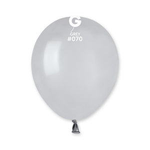057010 Gemar Grey 5" Round (100ct)
