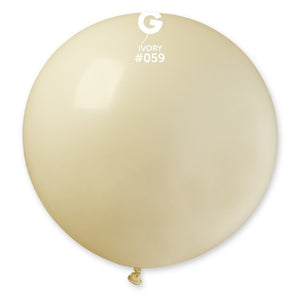 329889 Gemar Ivory 31" Round (1ct)