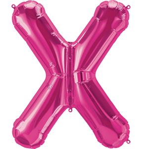 59650 Letter "X" Pink