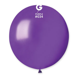 153453 Gemar Metallic Purple 19" Round