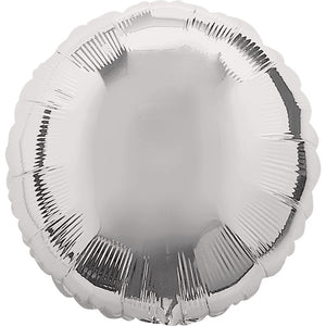 4" Round - Silver