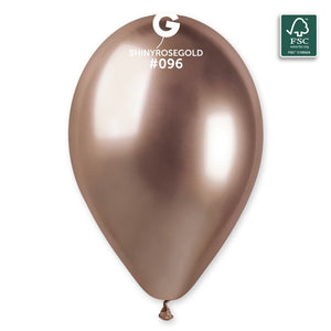129656 Gemar Shiny Rose Gold 13" Round (25ct)