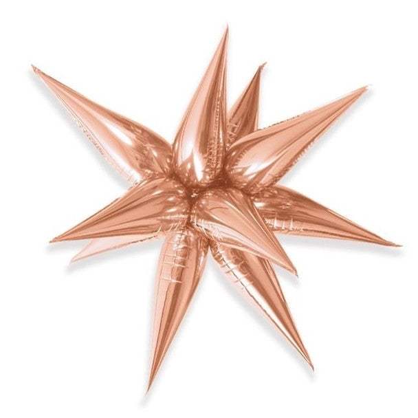01246 Exploding Star Large Rose Gold